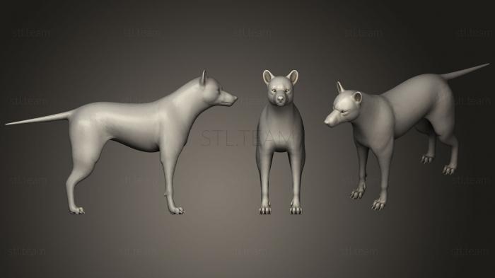 3D модель Волчья база (STL)